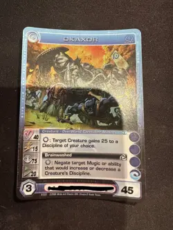Okaxor - Super Rare - Chaotic Card - Beyond the Doors 'Max Energy' N/M - Image 1