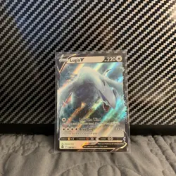 Pokemon Lugia v TCG SWSH12 Silver Tempest Ultra Rare Holo Card 138/195 - Image 1