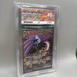 Raging Bolt ex 222/187 SAR Pokemon Japanese Card ACE 10 PERFECT SUBGRADES 🔥 - Image 2