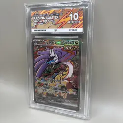 Raging Bolt ex 222/187 SAR Pokemon Japanese Card ACE 10 PERFECT SUBGRADES 🔥 - Image 3
