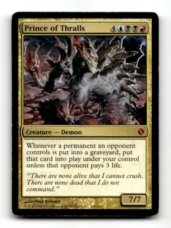 Prince of Thralls Shards of Alara #182 Magic the Gathering - Image 1