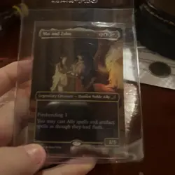 Mai and Zuko (Borderless) Avatar: The Last Airbender: Eternal-Legal Foil - Image 1