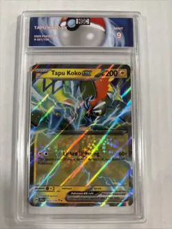 2025 Pokemon Tapu Koko Ex #51 HGC 9 (sb6) - Image 1