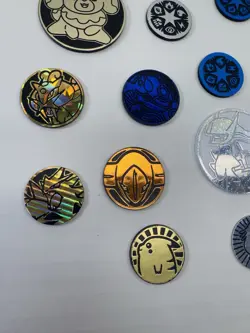 Pokemon TCG Coins Rare Vintage Pikachu Gengar Deoxys Arceus - Image 3