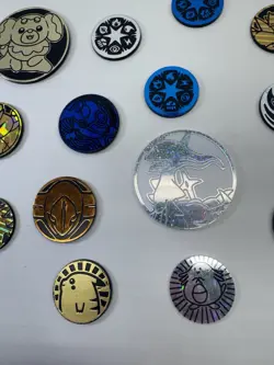 Pokemon TCG Coins Rare Vintage Pikachu Gengar Deoxys Arceus - Image 4