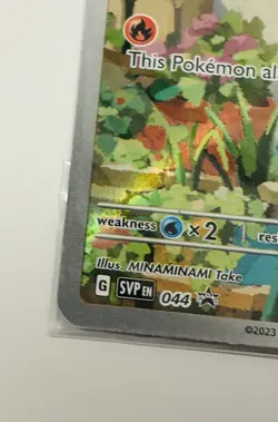 Pokemon SVP Obsidian Flames Charmander 044 ETB Promo Rare Holo SEALED - Image 3