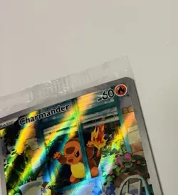 Pokemon SVP Obsidian Flames Charmander 044 ETB Promo Rare Holo SEALED - Image 5