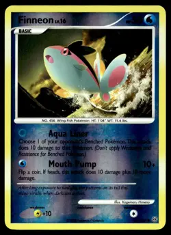 Finneon 61/100 Pokemon Card Stormfront Common Rev Holo 50 HP LP H40 - Image 1