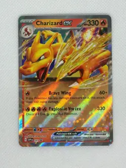 Charizard ex - 161 Promo Pokemon Card SV: Scarlet & Violet Promo Cards NEAR MINT - Image 1