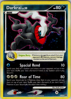 Darkrai DP24 D&P Black Star Promo Pokemon Card Kouki Saitou Art Cosmos Holo - Image 1