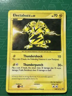 2009 Pokemon Platinum Electabuzz Holo #128/127 - Image 1