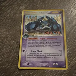 Pokemon TCG Metagross EX Deoxys Reverse Holo 11/107 100 HP Link Blast - Image 1