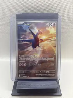 2024 Pokemon Surging Sparks #203/191 Latios Illustration Rare - Image 1