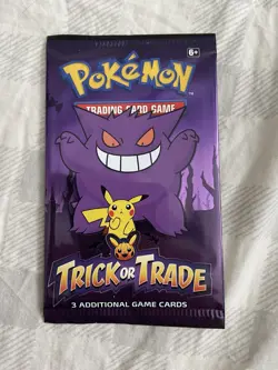 3X Pokemon TCG Trick or Trade Halloween Booster Packs Sealed (2022) - Image 1