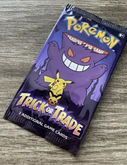 3X Pokemon TCG Trick or Trade Halloween Booster Packs Sealed (2022) - Image 3