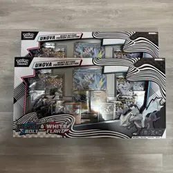 Lot of (2) Pokemon TCG Unova Heavy Hitters Premium Collection Sealed New - Image 1