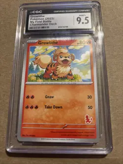 Pokemon Growlithe My First Battle Charmander Deck - Image 1