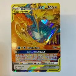 Hidden Fates Holo 2019 Pokemon Sun and Moon Moltres, Zapdos, Articuno GX 44/68 - Image 1