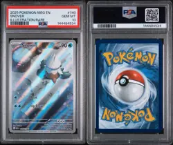 2025 Pokemon Meg En Snover Illustration Rare PSA 10 Gem Mint - Image 3