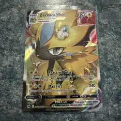 Pokemon Zeraora VMAX GG42/GG70 Crown Zenith: Galarian Gallery Holo - Image 1