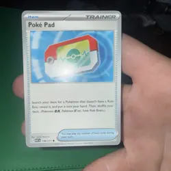 Poke Pad 198/217 Ascended Heroes (IN HAND Ready to Ship) Pokemon Trainer Mint/NM - Image 1