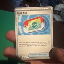 Poke Pad 198/217 Ascended Heroes (IN HAND Ready to Ship) Pokemon Trainer Mint/NM - Image 3