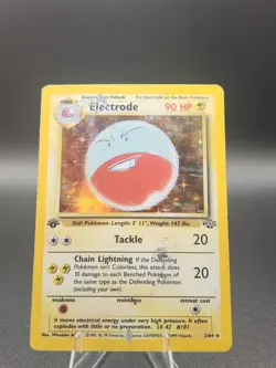 Pokemon TCG Electrode Jungle 2/64 Holo 1999-2000 Wizards Base Set 1st Edition - Image 1