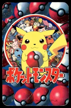 Snorlax Porygon 10 of Hearts Televi Kun Poker Deck Pokemon Japanese ~ HP Creased - Image 2