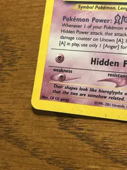 Pokemon TCG Unown 14/75 Neo Discovery Unlimited Holo - Image 3