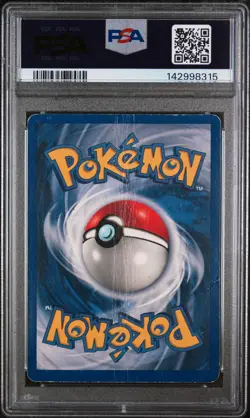 1999 POKEMON GAME SHADOWLESS #10 MEWTWO-HOLO PSA 1 - Image 2
