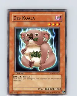 Yu-Gi-Oh TCG Des Koala 5DS2-EN011 1st Edition Regular Common Card NM - Image 1
