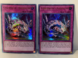 Cybernetic Overflow DUOV-EN100 X2 Ultra Rare 1st Edition NM Yugioh TCG - Image 1