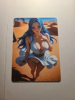 Vivi One Piece Anime Waifu Sexy Goddess Bikini Doujin Don Card - Image 1