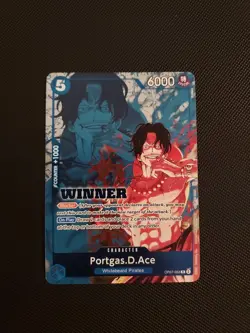 Portgas.D.Ace (Winner Pack 2024 Oct.-Dec.) OP07-053 One Piece Promo NM - Image 2