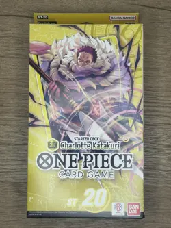ONE PIECE TCG Charlotte Katakuri Starter Deck (ST-20) New W PRB01 Pack! The Best - Image 1