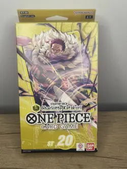 ONE PIECE TCG Charlotte Katakuri Starter Deck (ST-20) New W PRB01 Pack! The Best - Image 2