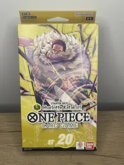 ONE PIECE TCG Charlotte Katakuri Starter Deck (ST-20) New W PRB01 Pack! The Best - Image 3