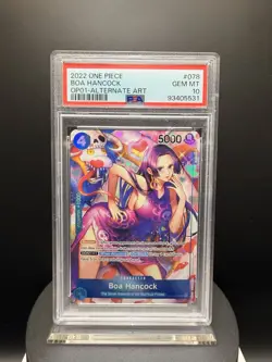 One Piece Boa Hancock OP01-078 PSA 10 Alternative Art English - Image 1