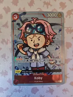 Koby (P-014) (Full Art) - Premium Booster -The Best- (PRB-01) - One Piece - Image 1