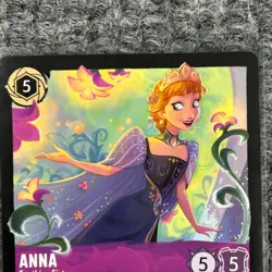 Disney Lorcana Winterspell Anna Soothing Sister 50/204 Legendary NM/Mint - Image 3
