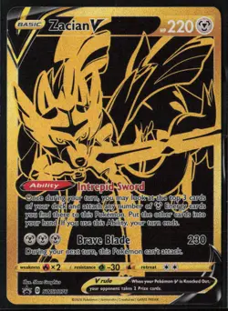 SWSH: Sword & Shield Promo Cards #SWSH076 Zacian V - Image 1