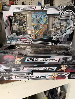 Pokemon TCG Unova Heavy Hitters Premium Collection Box 2024, 21 Foil Promo Cards - Image 1
