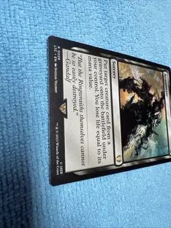 Reanimate 0206 Non Foil Rare LOTR Commander MTG Near Mint - Image 3