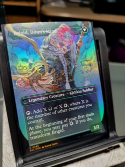 Lorwyn Eclipsed Brigid, Clachan's Heart 0285, NM, Borderless, Foil, Ships Quick - Image 3