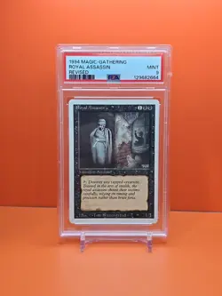 ⚫⚫⚫ 1994 MAGIC THE GATHERING ROYAL ASSASSIN REVISED 3RD EDITION PSA 9 ⚫⚫⚫ - Image 1