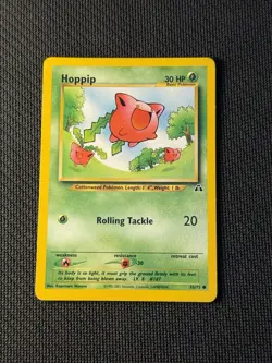 Hoppip 55/75 - Pokemon Neo Discovery LP 1 - Image 1