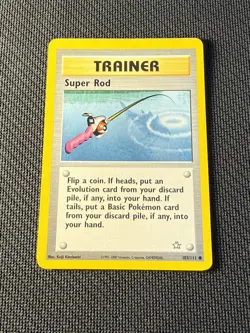 Super Rod 103/111 - Pokemon Neo Genesis LP 1 - Image 1
