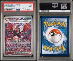 2024 POKEMON PAF EN-PALDEAN FATES SPECIAL ILLUSTRATION RARE CHARIZARD EX PSA 9 - Image 3