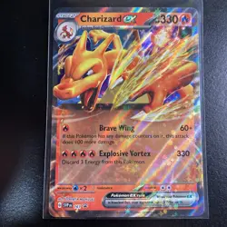 Charizard Ex 161 Black Star Promo Holo Foil Pokemon Scarlet Violet - Image 1