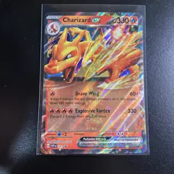 Charizard Ex 161 Black Star Promo Holo Foil Pokemon Scarlet Violet - Image 2